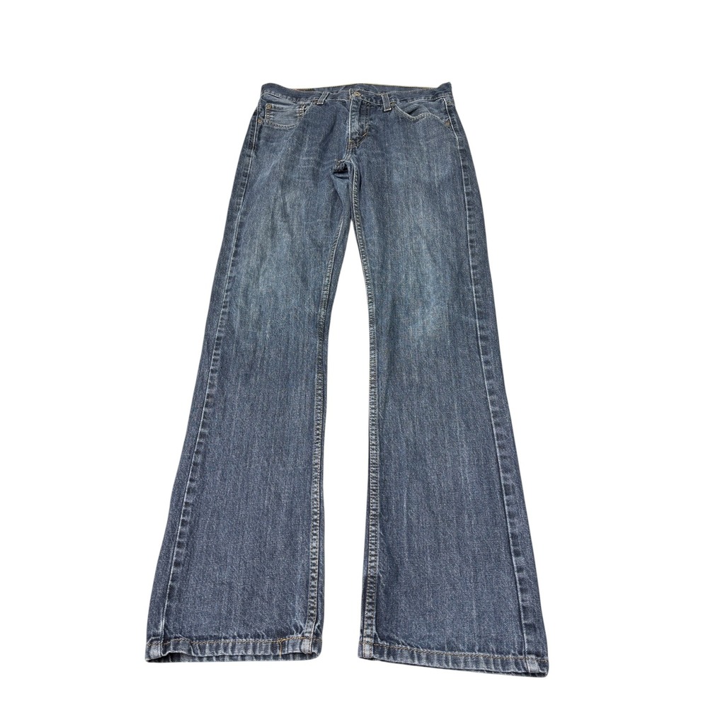 Levis 527 Slim Bootcut Jeans Mens 32x34 Medium Wash Blue Denim Pants